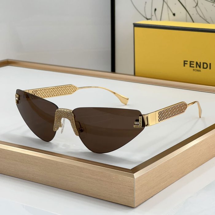 Fendi Frameless Design Sunglasses Top quality (Perfect Replica) - Image 2