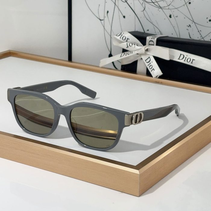 Dior Mirror leg Logo identification Acetate fibre sunglasses Top quality (Perfect Replica) - Image 3