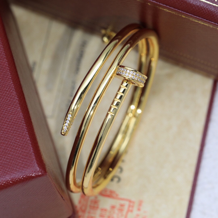 Cartier 3-color JUSTE UN CLOU bracelet - Image 7