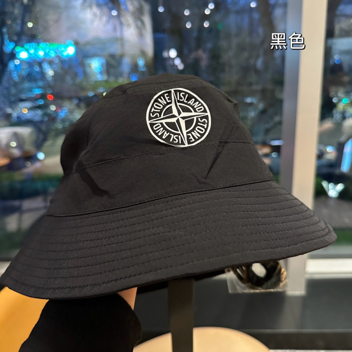 Stone Island Quick-drying Fabric Drawstring Basin Hat Sunhat (Perfect Replica) - Image 2