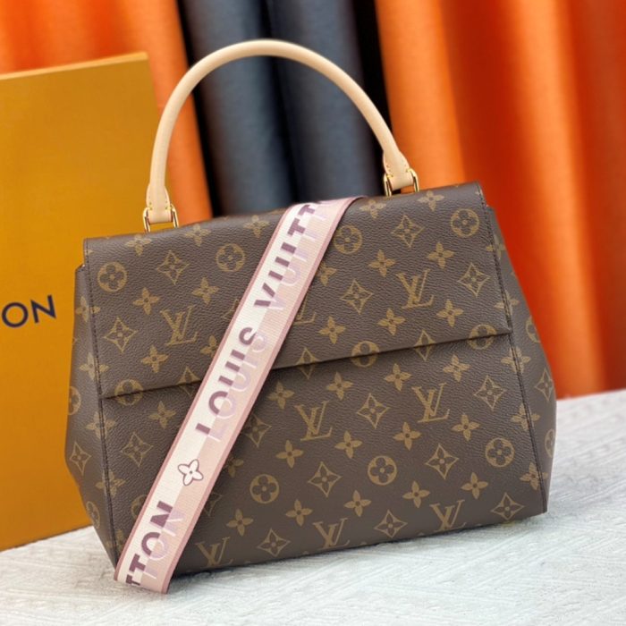 Louis Vuitton LV Cluny Leather Shoulder Crossbody Bag M46055&M46054 (Perfect Replica) - Image 8