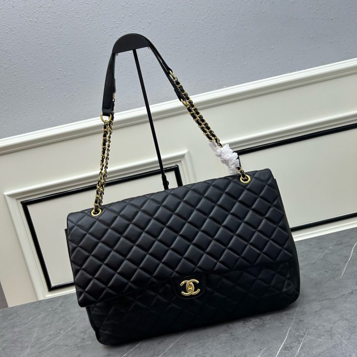 Chanel CF Maxi Leather Handbag Shoulder Bag (Perfect Replica) - Image 2