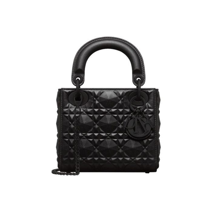 DIOR Lady Dior Diamond Vine Pattern Handbag (Perfect Replica) - Image 2