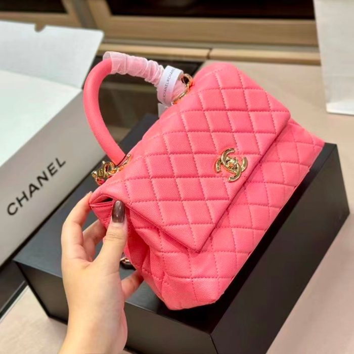 Chanel Coco Handle Bag Small (Perfect Replica) - Image 9