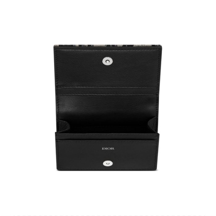 Dior Oblique Coin Card Holder Wallet(Perfect Replica) - Image 3