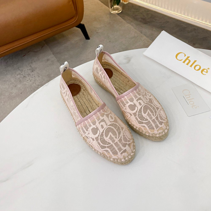 Chloe Woven Straw Stylish Casual Flats Shoes Sandal (Perfect Replica) - Image 7