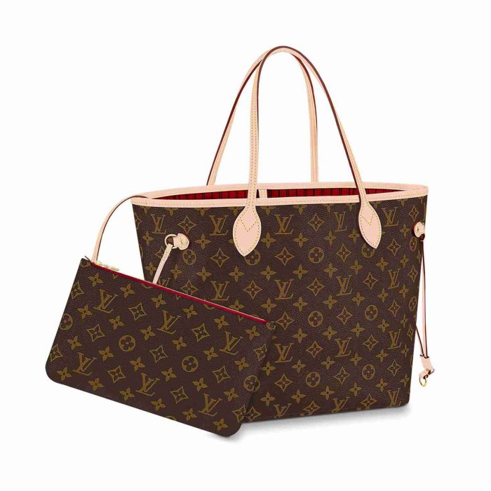 Louis Vuitton LV Neverfull Tote Bag Handbag M41177 MM&GM - Image 2