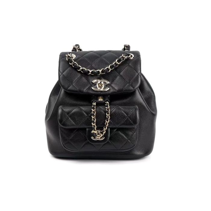 Chanel Duma A Plaid Backpack Bag (Perfect Replica) - Image 2