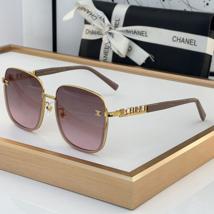 Celine Mirror leg Stereoscopic Logo sunglasses Top quality (Perfect Replica) - Image 4