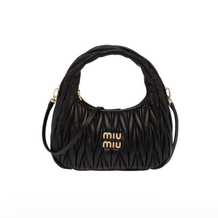 MIU MIU Wander matelass?hobo bag Mini&Small (Perfect Replica) - Image 4