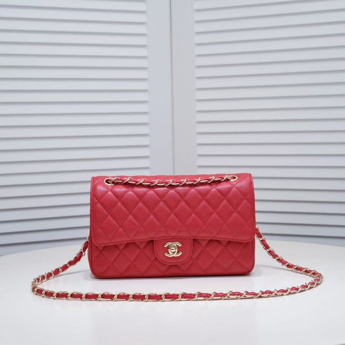 Chanel Caviar CF Medium 25CM(Perfect Replica) - Image 6