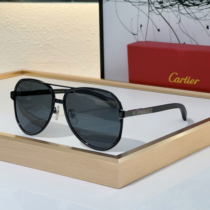 Cartier Aviator Metal Sunglasses Top quality (Perfect Replica)