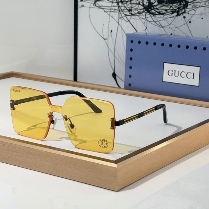 Gucci Stylish Frameless Design sunglasses Top quality (Perfect Replica)