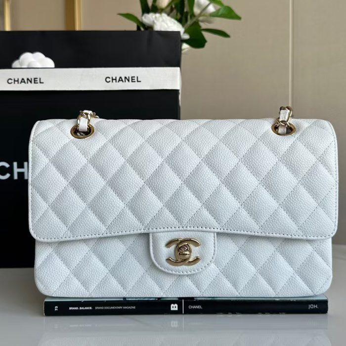 Chanel Caviar CF Medium 25CM(Perfect Replica) - Image 4