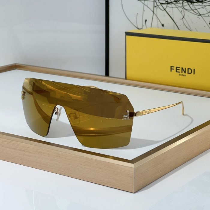 Fendi Aviator Rimless Sunglasses Top quality (Perfect Replica)