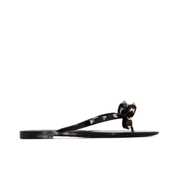 Valentino Rockstud Casual Flip flops Slide Sandal (Perfect Replica) - Image 2