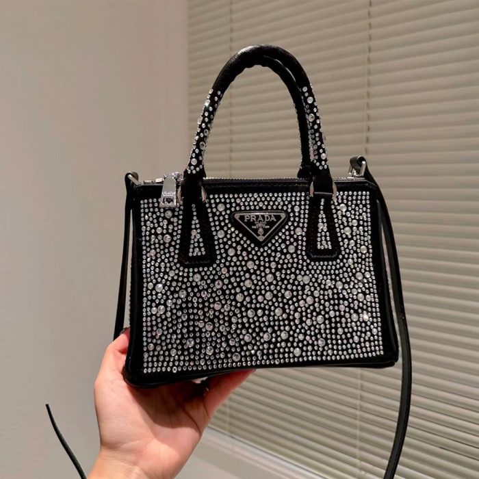 Prada Galleria Anti Crystal Mini Handbag