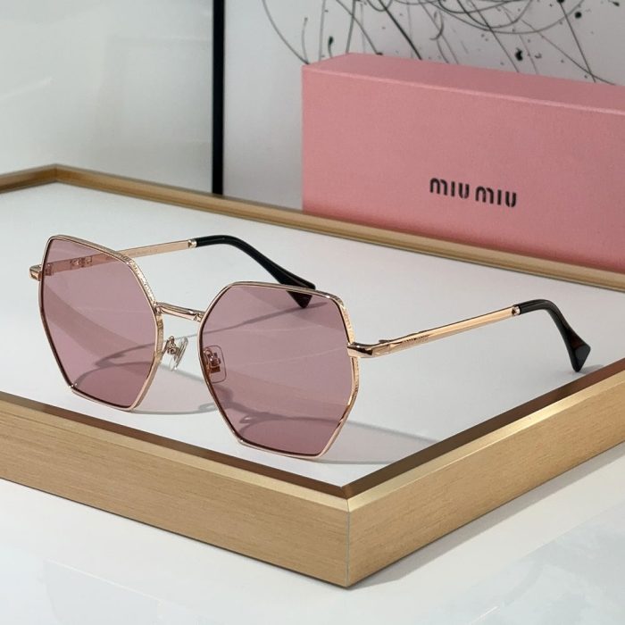 MIU MIU Polygon slim Frame Sunglasses Top quality (Perfect Replica)