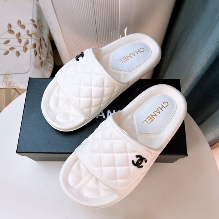 Chanel Shoes Flat Slippers Slide Sandal (Perfect Replica) - Image 3