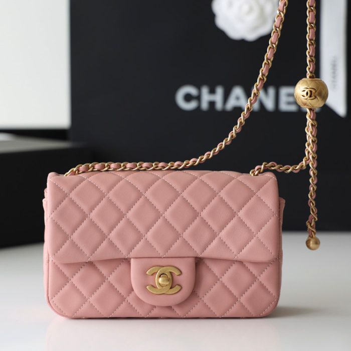 Chanel CF Calfskin Golden Ball 20CM(Perfect Replica) - Image 5