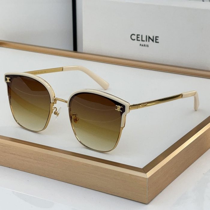 Celine Metal Front Frame Logo sunglasses Top quality (Perfect Replica) - Image 3