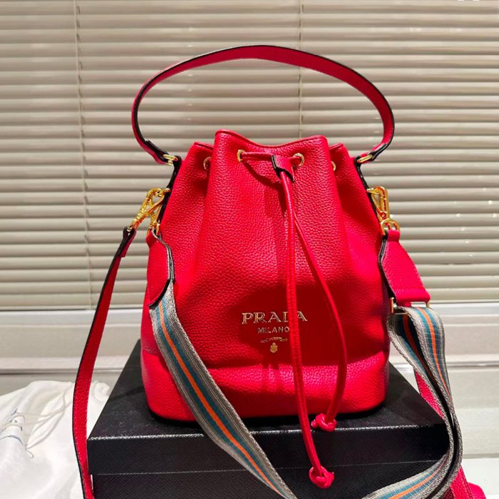 Prada Drawstring Cowhide Bag(Perfect Replica) - Image 5