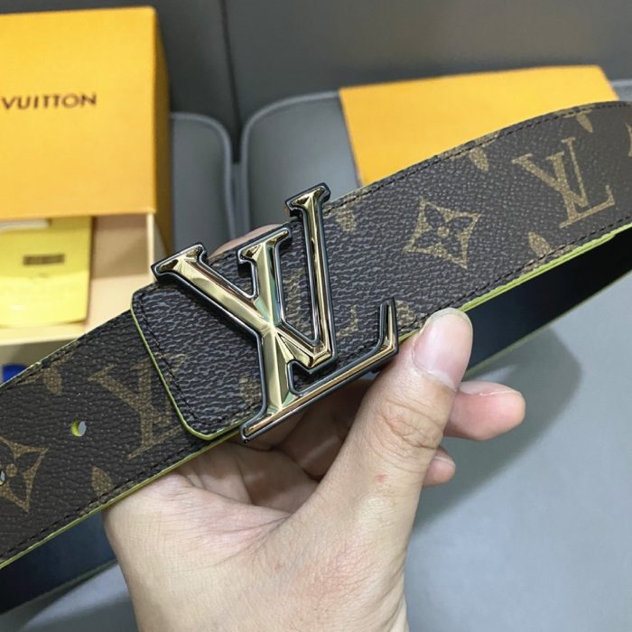 Lv Pyrmide Truck L Men's Belts Width: 40mm - Image 2