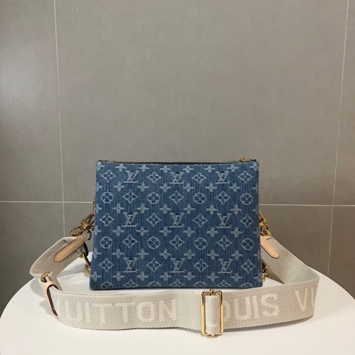 Louis Vuitton LV COUSSIN Denim Bag M24564(Perfect Replica) - Image 4