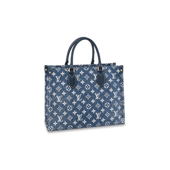 Louis Vuitton LV ONTHEGO Denim Bag M46871(Perfect Replica) - Image 3