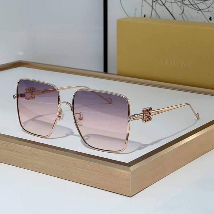 Loewe Metal Frame Sunglasses Top Quality(Perfect Replica) - Image 3