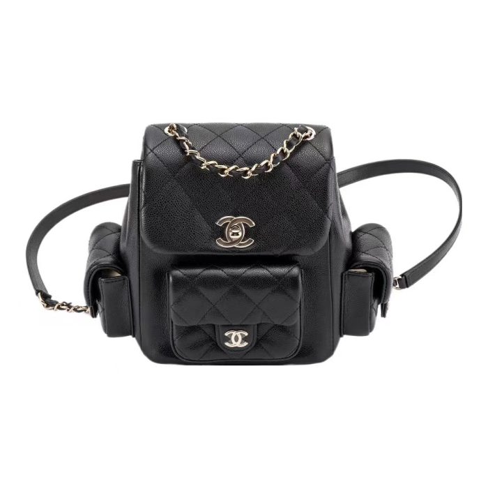 Chanel 23K Double Side Pocket Bag (Perfect Replica) - Image 2