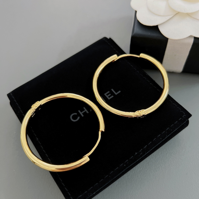 Chanel Round Earrings