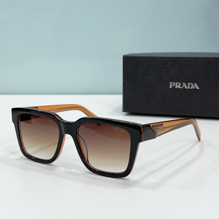 Prada Mirror leg Stereoscopic Sign sunglasses Top quality (Perfect Replica) - Image 5