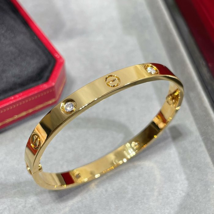 Cartier LOVE bracelet brushed finish (Perfect Replica) - Image 11