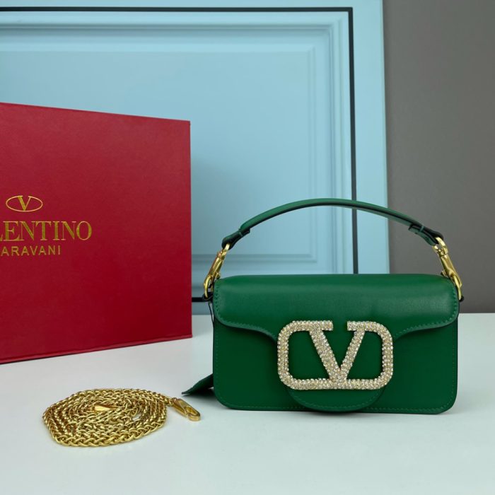 VALENTINO GARAVANI LOC?MICRO BAG WITH CHAIN AND JEWEL LOGO (Perfect Replica) - Image 5