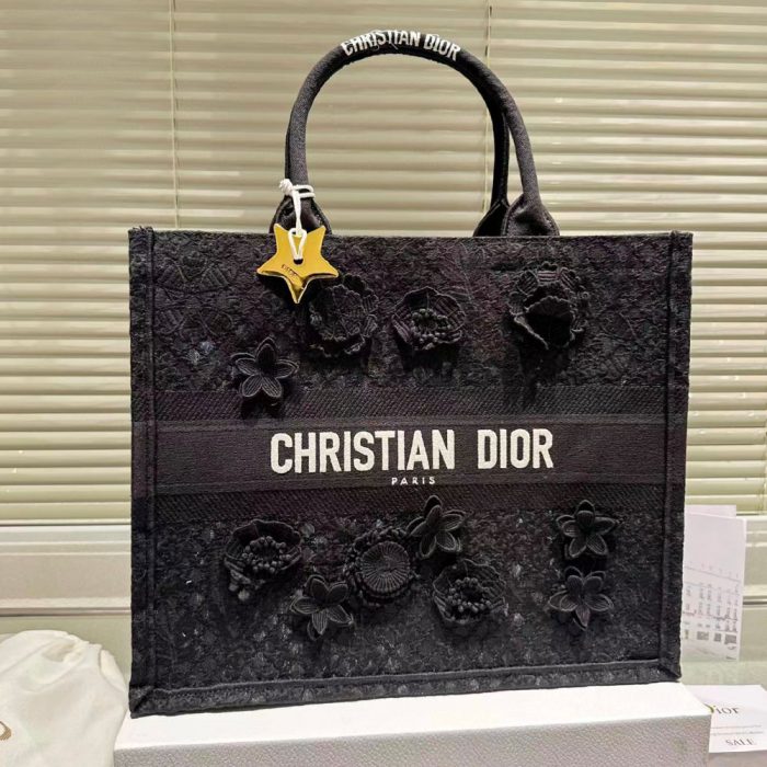 Dior Book Tote D-Lace Macrame(Perfect Replica) - Image 4