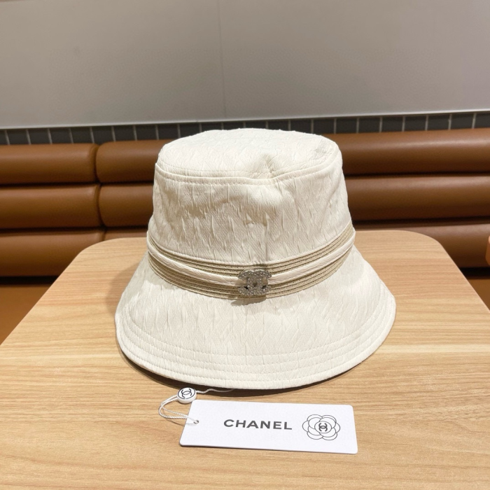 Chanel Shopping Shade Leisure Basin Hat Sunhat (Perfect Replica)