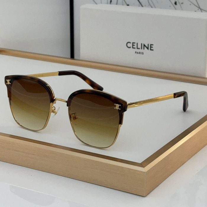 Celine Metal Front Frame Logo sunglasses Top quality (Perfect Replica) - Image 5