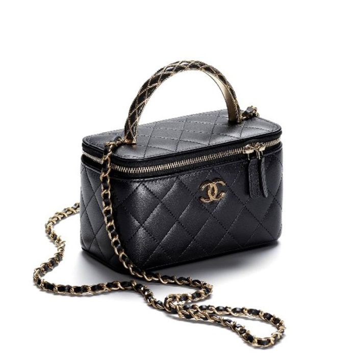 Chanel Relief Handle Makeup Box(Perfect Replica) - Image 2