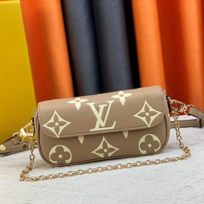 Louis Vuitton LV Leather Baguette Shoulder Handbag M82210&M81911 (Perfect Replica) - Image 8