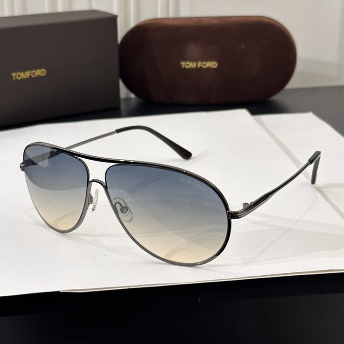 Tom Ford Thin Frame Metal Sunglasses Top Quality(Perfect Replica) - Image 8