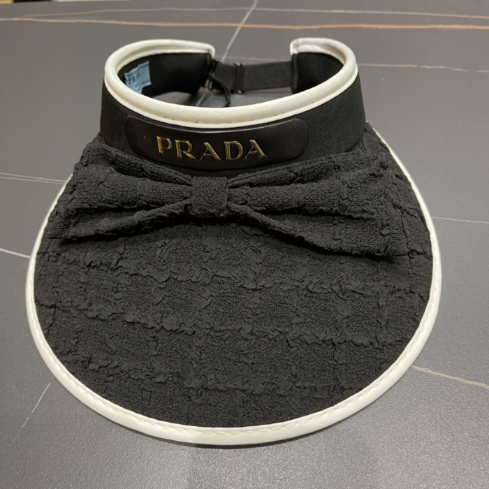 Prada Small Fragrance Sunscreen Hat Sunhat (Perfect Replica) - Image 2