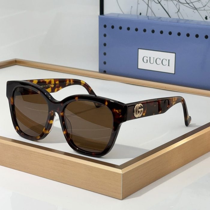 Gucci Mirror leg Double G Mark sunglasses Top quality (Perfect Replica) - Image 5