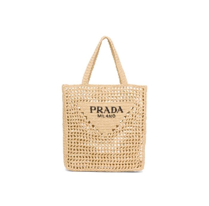 Prada Grass Woven Shoulder Bag Handbag(Perfect Replica) - Image 2