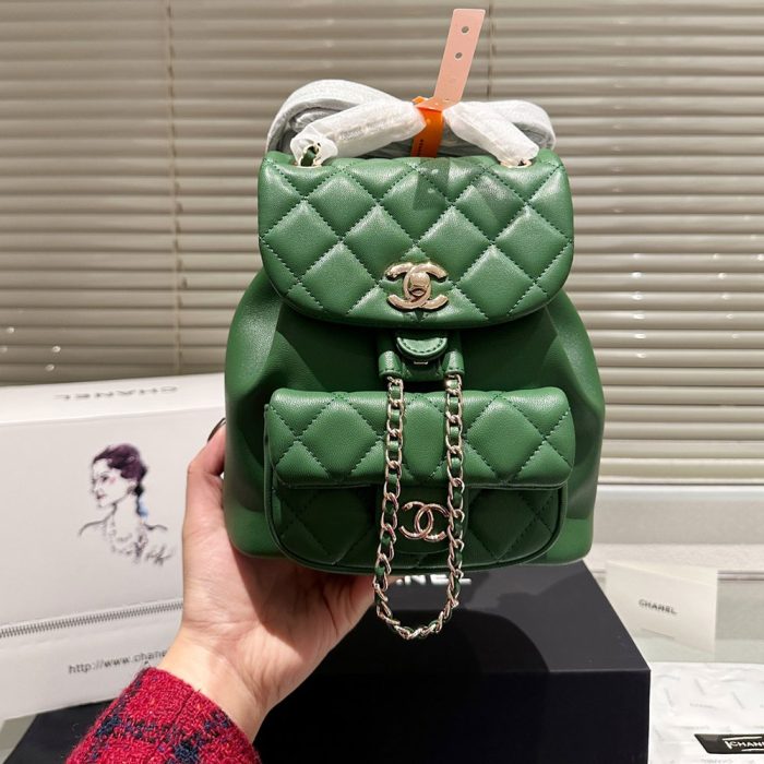 Chanel Duma A Plaid Backpack Bag (Perfect Replica) - Image 6