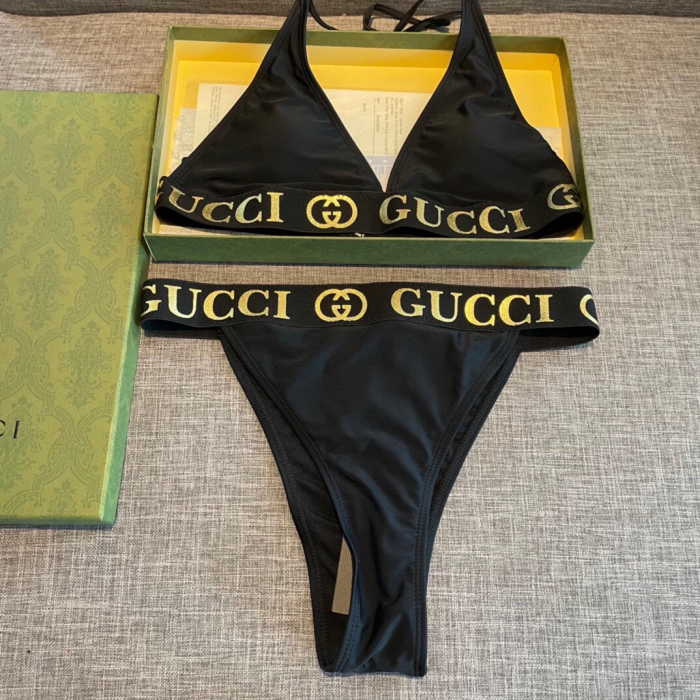 Gucci Two-piece Swimsuit Swimwear(Perfect Replica)