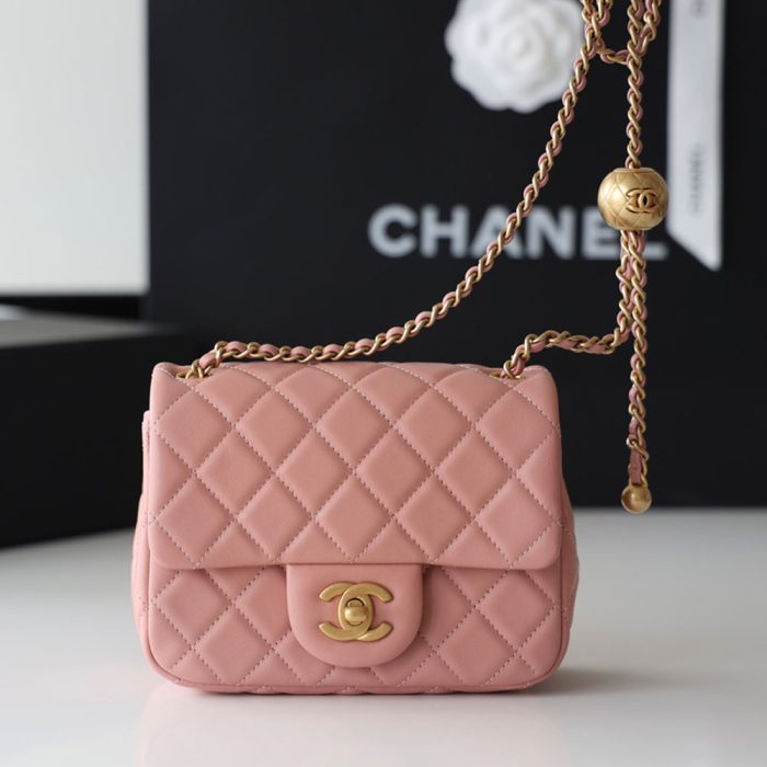 Chanel CF Calfskin Golden Ball 17CM - Image 5