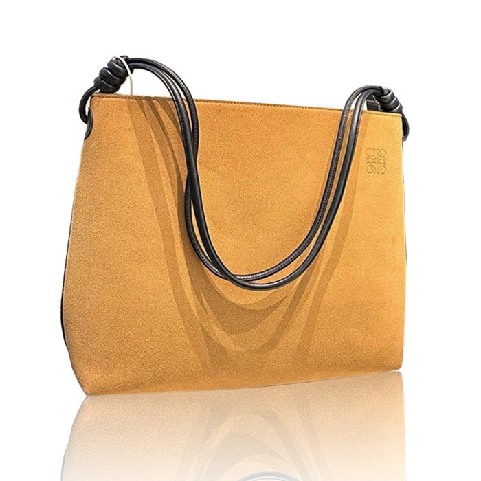 LOEWE Suede Tote Bag (Replica) - Image 2