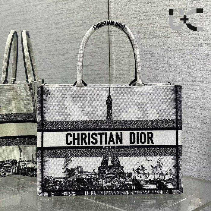 Dior Book Tote Paris Medium Bag(Perfect Replica) - Image 7