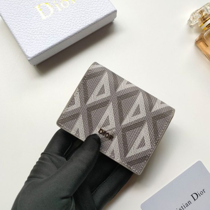 Dior Oblique Coin Card Holder Wallet(Perfect Replica) - Image 5